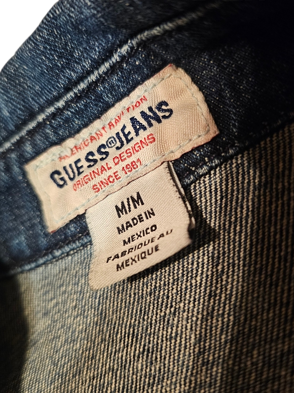 ♻️🖤 Motörhead Upcycled Guess Battle Jacket Womens Medium - Picture 7 of 7